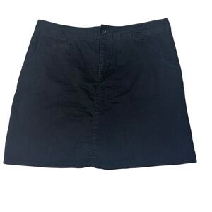 White Stag Black Stretch Cotton Skirt‎ – Size 12